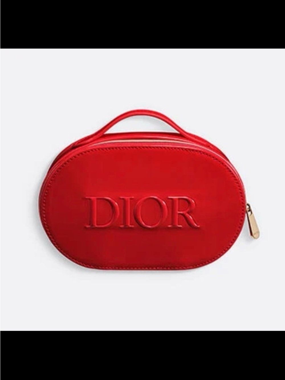 Dior Red Pouch Box with Logo